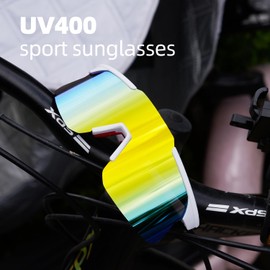 IKSII Cycling Sunglasses for Men and Women Running Sunglasses,Youth Baseball Glasses for Girls Boy 12-16,Sport UV400 Protectio,Volleyball Glasses Softball Hiking Fishing Rowing Ski Mountain Bike