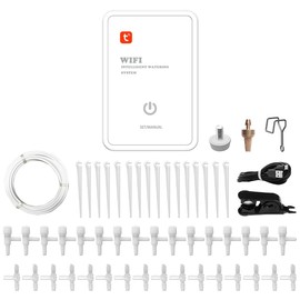 Automatic Watering System WIFI Smart Timer Waterer Remote Control by APP Compatible with Tuya Smart Life for Potted Plants Balcony Flower Patio Plants