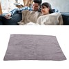 Flannel Throw Blanket Plush Light Breathable Foldable Warm Stylish Simple