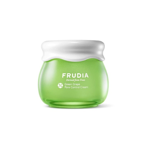 FRUDIA WELCOS Grape Pore Control Cream Mini - Pore Minimizer Hydrating Face Moisturizer | Korean Skin Care Facial Moisturizer Barrier Cream for Face | Facial Moisturizer Hydrating Face Cream (10g)