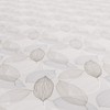 ANRO Oilcloth Tablecloth Oilcloth Tablecloth Washable Abstract Mood Leaf Grey