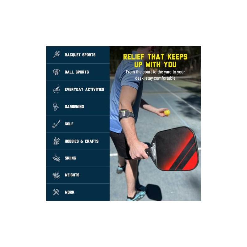Push Sports Elbow Brace for tennis & golfer's elbow conditions