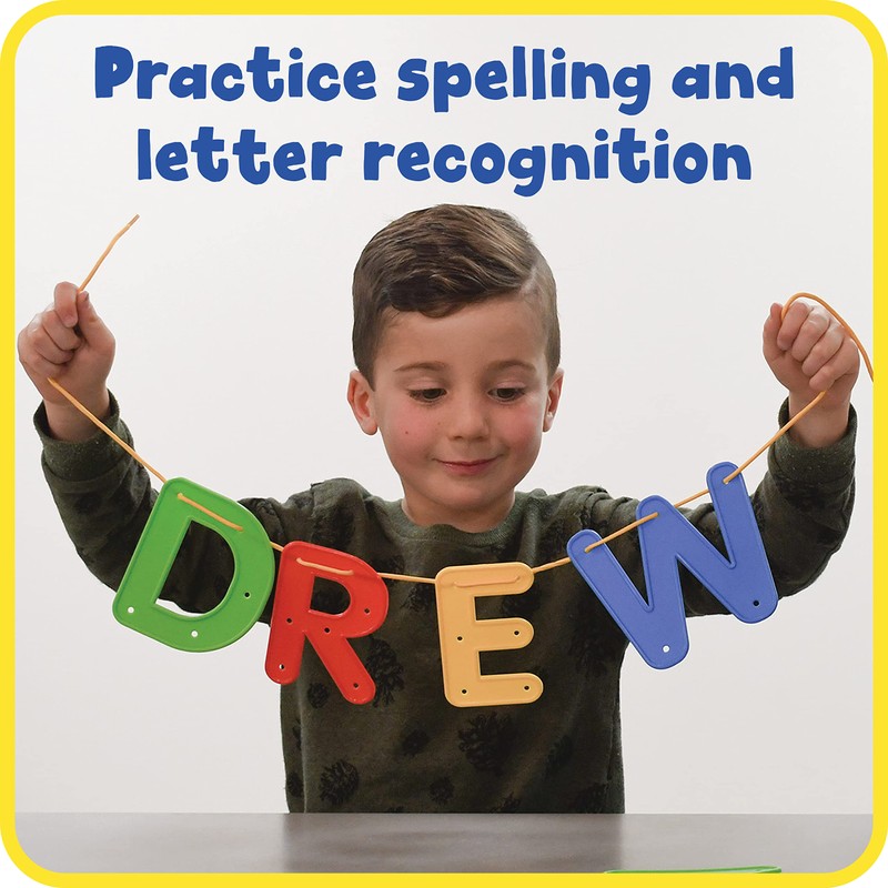 READY 2 LEARN Lacing Alphabet - Uppercase - 26 Letters