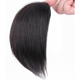 Invisible Seamless Clip-In Hair Toppers for Women | Natural Black | Hair Toppers for Thinning Hair