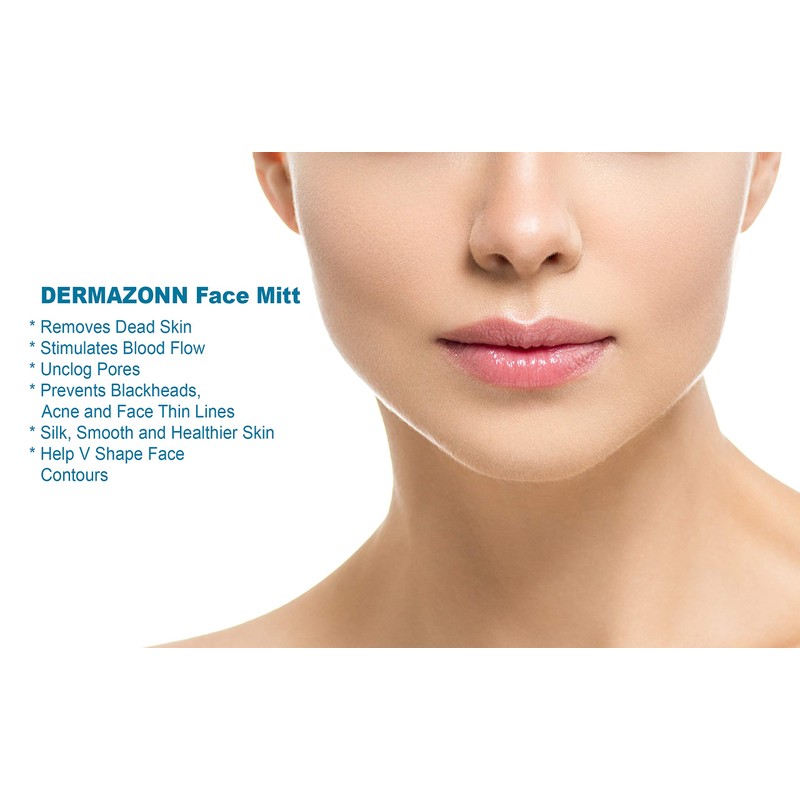 Dermazonn Deep Exfoliating Mitt Body Scrub And Face Scrub –