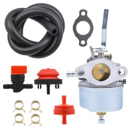 Bynor 631927 Carburetor for Tecumseh H50 H60 Engine Toro 38040 38050 38045 Snowthrower with Fuel Filter & Gasket