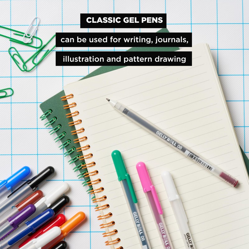 SAKURA Gelly Roll Gel Pens - Gift Set - Ink