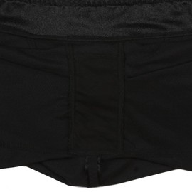 Atsugi 88239AS Women's Panties, Pelvic Makeup, Hem Shorts with Pelvic Belt, 3/4 Length, Black