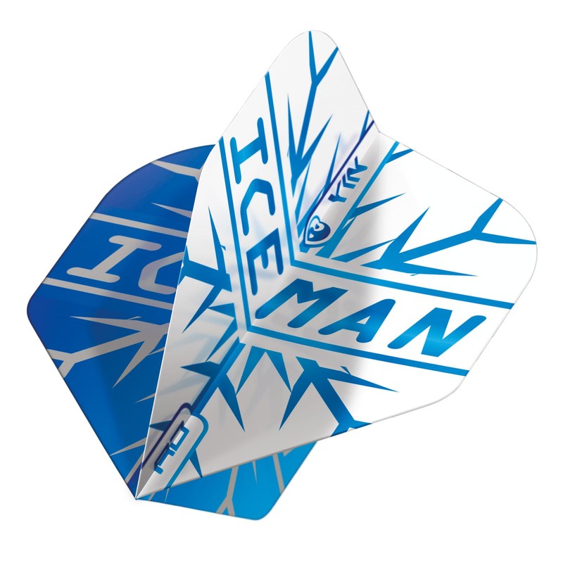 RED DRAGON Yin Yang Double Sided Gerwyn Price Iceman Blue