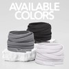 Miscly Flat Elastic Shoelaces [1 Pair] Flat Stretch Shoe Laces