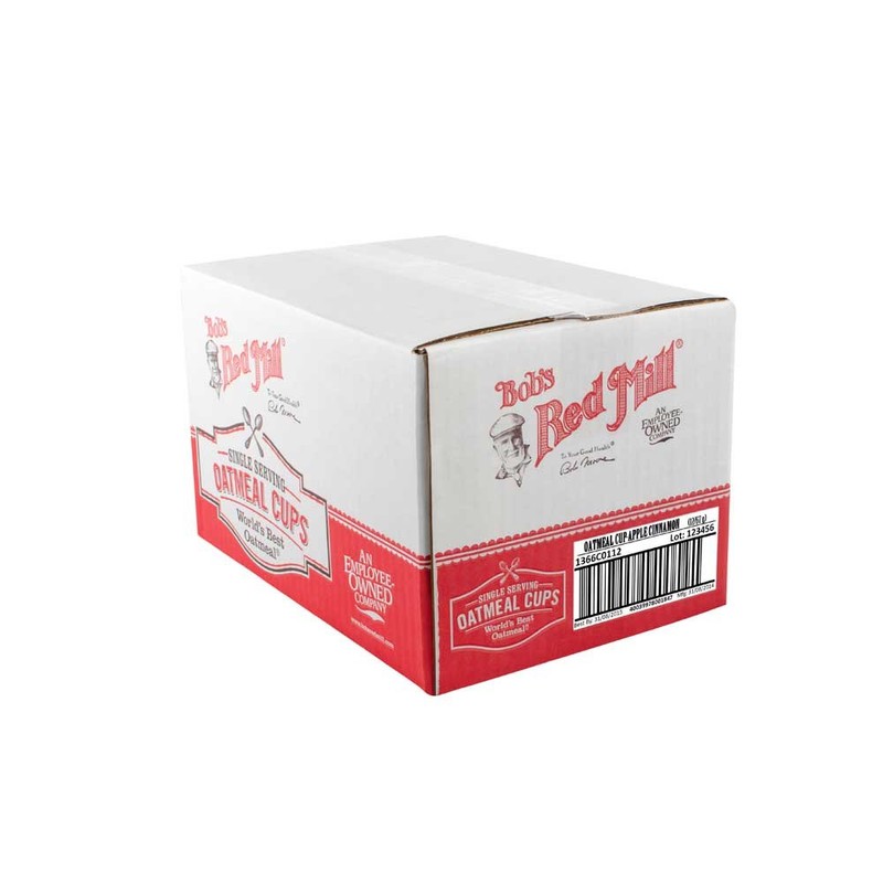 Bob's Red Mill Gluten-Free Apple Cinnamon Oatmeal, 2.36 Ounce, Pack