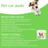 2 Ear Wipes for Dogs | 100 Cleansing Pads for