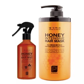 Daeng Gi Meo Ri - Honey Therapy Hair Mist 250ml, Hair Intensive Hair Mask 1000ml