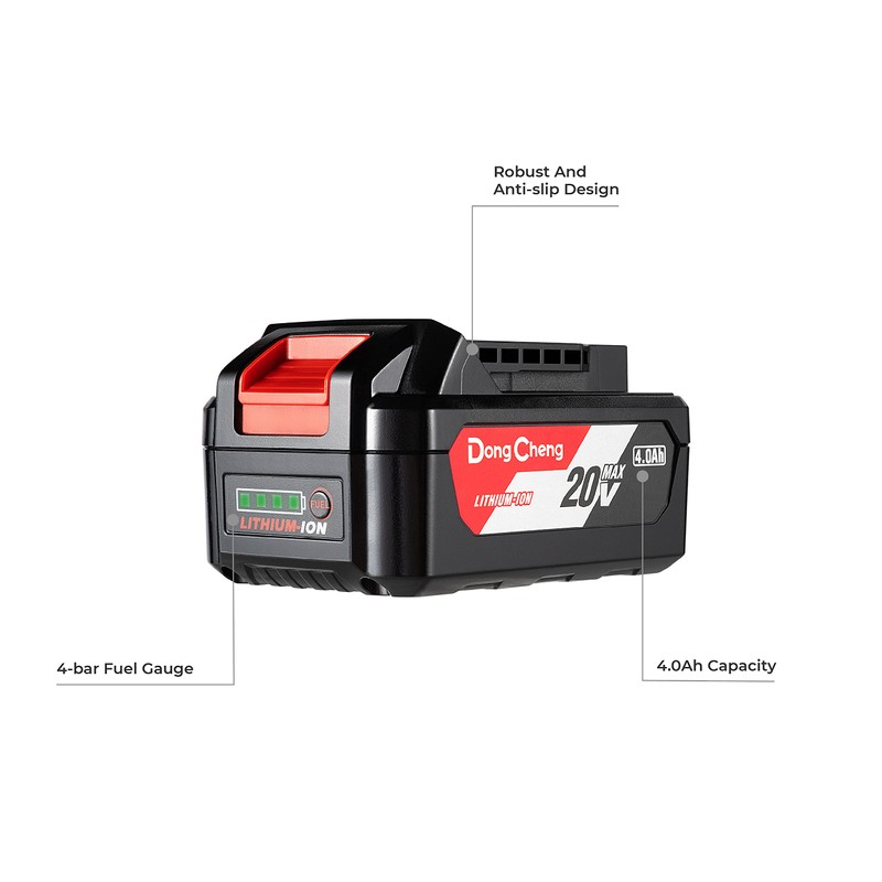 Dong Cheng 18V (20V MAX) 4.0Ah Lithum-ion Battery Pack Power