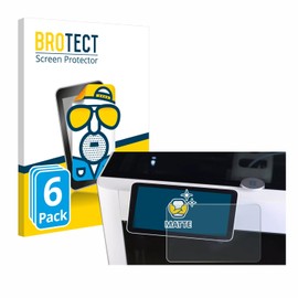 brotect Screen Protector Anti-Glare compatible with Bambu Lab X1-Carbon 3D Printer (6 Pack) Screen Protector Matte, Anti-Fingerprint Protection Film