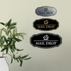 Signs ByLITA Victorian Mail Drop Durable Plastic | Easy Installation