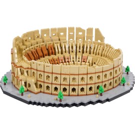 Roman Colosseum Building Blocks Set, 5594 PCS Architecture Model Building Kit, MOC Modular House Mini Construction Brick Toys Gifts for Kids Adults Childrens