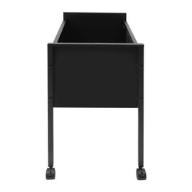 CUBELLIN Rolling File Cart Mobile File Cabinet with 4 Wheels Hanging Files Rolling File Cabinet Heavy Duty Steel Rolling File Organizer Rolling File Organizer for Offices,Homes