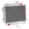 GTGMOTO 3 ROW Aluminum Radiator for Toyota Corolla KE30 KE35