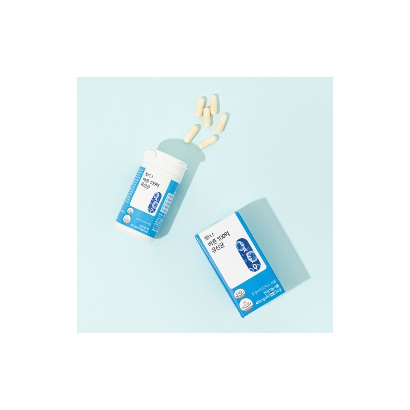Wellus True 10 Billion Probiotics 400mg 60 Capsules / 웰러스