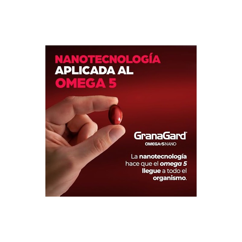 Duo Pack Granagard Omega Cáps Nanotecnología Cápsulas Aceite Semilla Granada