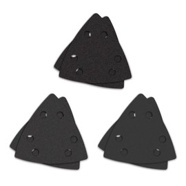 Imperial Blades - Oscillating Multi-Tool Triangle Sandpaper Variety Pack, 6PC IBOTSPHV-6, Black