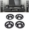 4pcs 4 Inch Speaker Basin Stand Subwoofer Iron Frame Basket