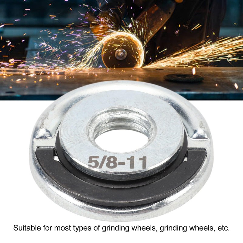 Tuerca de Amoladora Angular de 2 Piezas, 5/8-11 Tuercas de