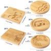 FUNSHOWCASE Juego de posavasos de madera de resina epoxi, kit