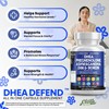 DHEA 200mg Supplement Pregnenolone 100mg for Men & Women with