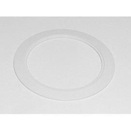 10 Pack-White Light Trim Ring Recessed Can 6" Inch Over Size Oversized Lighting Fixture