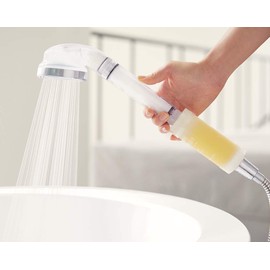 BODYLUV Puresome Perfume Vimil Shower Filter - Removes Chlorine & Provides Vitamin Water Purification Filter with Scent (Pacific Ocean)