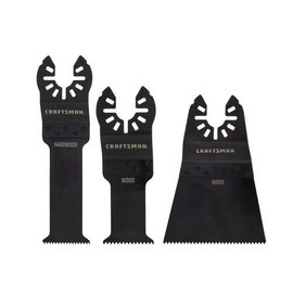 CRAFTSMAN Oscillating Tool Blades, 3-Piece Cutting Set (CMAO202)