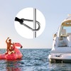 4 pcs 118 Inch Foam Water Pad Mat Bungee Cord,Lily