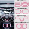 LAIKOU 21PCS Full Set Interior Decoration Trim Kit fit for