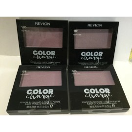 Revlon LOT OF 4 - Revlon Color Charge Powder Blush #105 No Rules Full Size