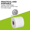 Blue Canyon Gecko Toilet Roll Holder, Shower Caddy with Quick