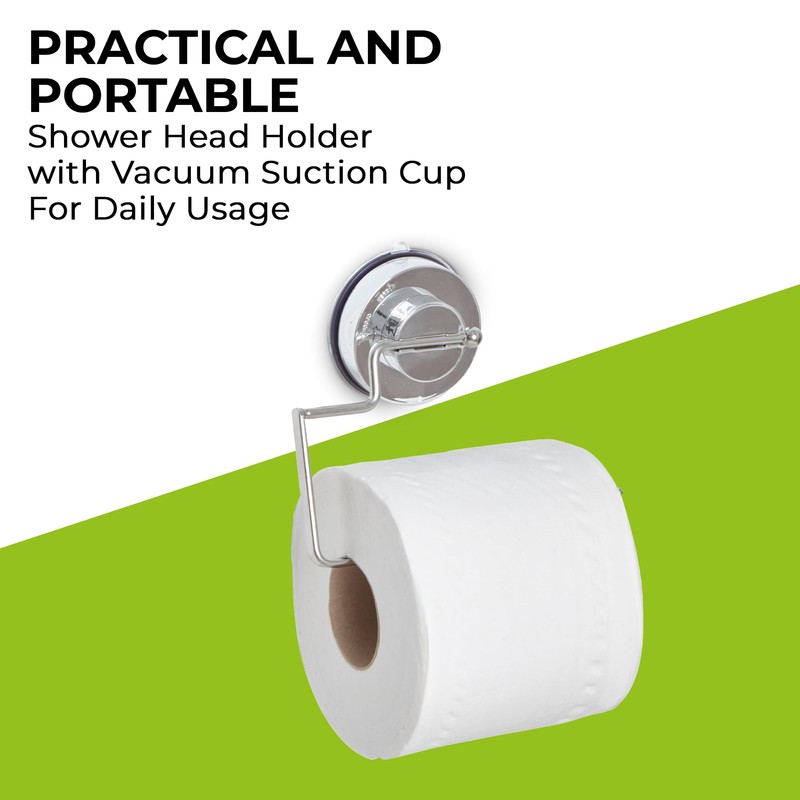 Blue Canyon Gecko Toilet Roll Holder, Shower Caddy with Quick