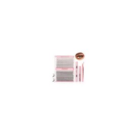 Extensiones Pestañas Diy, Kit De Racimos De Pestañas Mixto