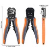 Pela Cables,3 en 1 Pinzas Pelacables Automático,AWG 10-24,8 Pulgadas