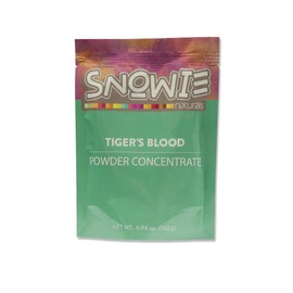Snowie - All Natural Powdered Snow Cone Flavor Concentrate - Just Add Water! - Tiger's Blood (Pint)