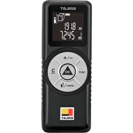 Tajima LKT-G03BK Laser Distance Meter, PSC Certified, Black