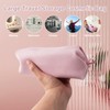 Portable Silicone Makeup Bag,FyndAna Large Waterproof Makeup Brush Bag,Bathroom Travel