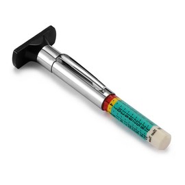 BWESOO Double Color Tire Tread Deapth Guage, Tyre Depth Guage Meassurement Tools Coded Tire Thread Guage Tool for Air Compressors and Inflators Cars TrucksTire and Wheel Tools,Tools and Equipment