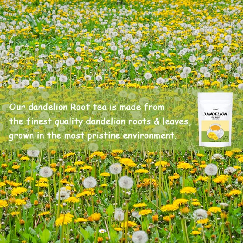 LYCKLIGA - Dandelion Root Tea, Dandelion Leaf and Root Tea