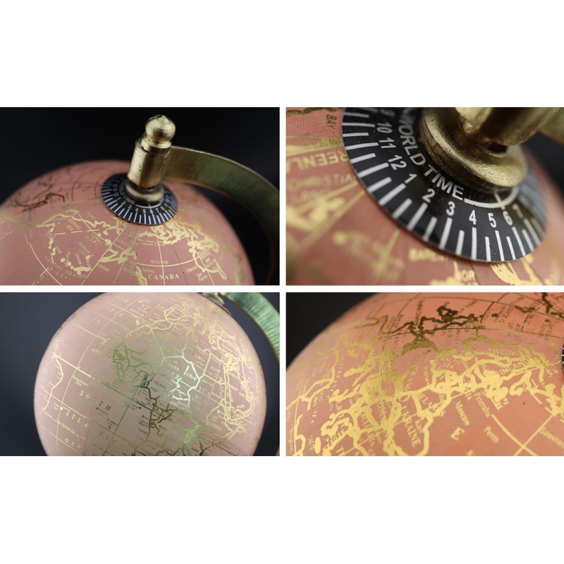 EXERZ Decorative Globe Gold 13cm (13cm Gold Base)