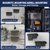 TFNUO 2Pack Magnetic Magazine Mount Holder for Glock 17 19