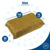 Mr Cleanie Metalised Washing Up Non-Scratch Scourer Sponge Pads Cleaning