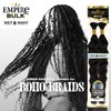 Sensationnel Empire bulk hair braiding - wet and wavy deep