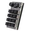 Programmable Macro Keyboard 2 Knobs Blue Switch Black 12 Keys